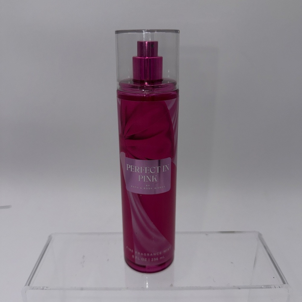 Bath & Body Works Perfect in Pink Fragrance Body Mist Spray 8oz NEW